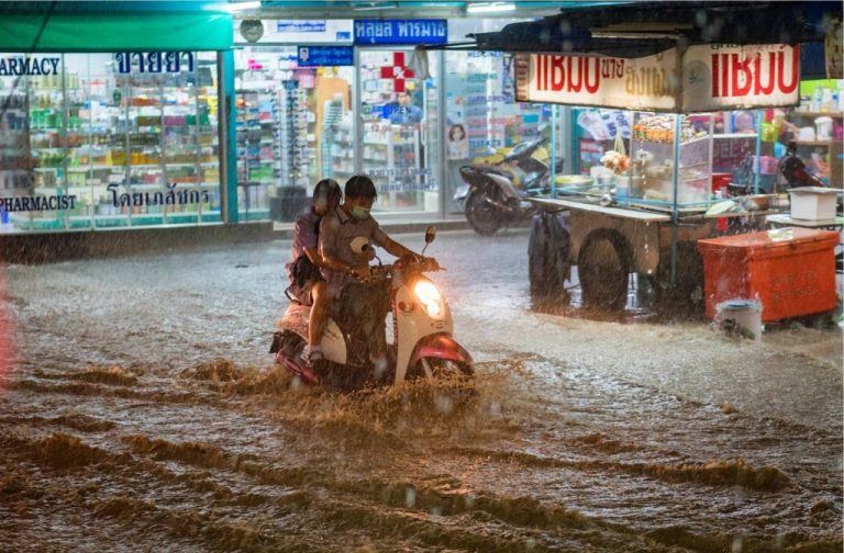 泰國大部分地區將迎來高溫雷雨