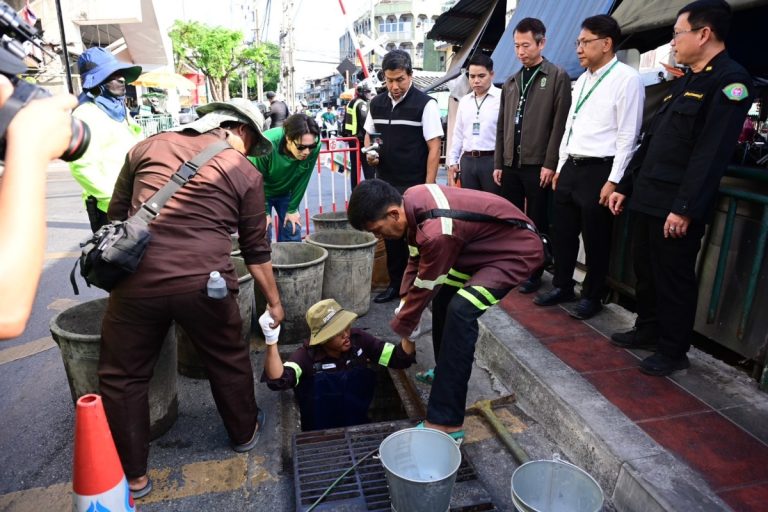 曼谷檢查各區域滅火器及為防洪做準備