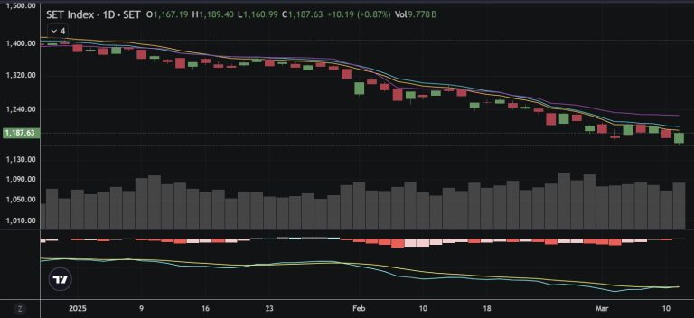 未來3個月 泰國投資者信心指數降至66.11