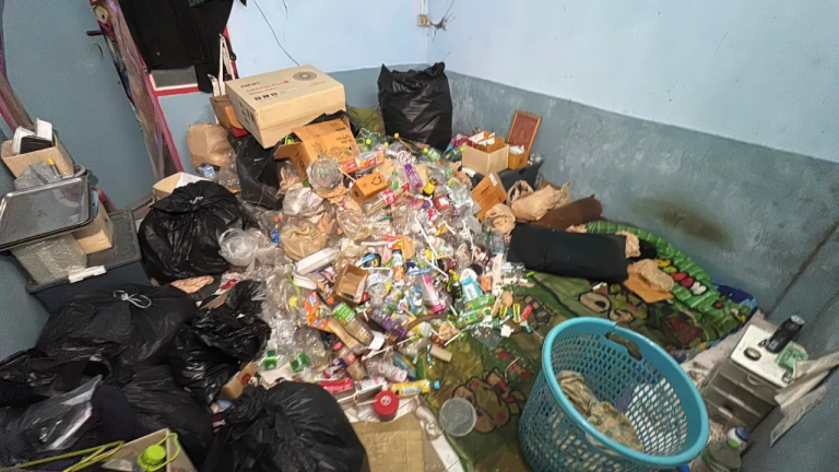 帥氣租客欠租失聯 房間變垃圾山