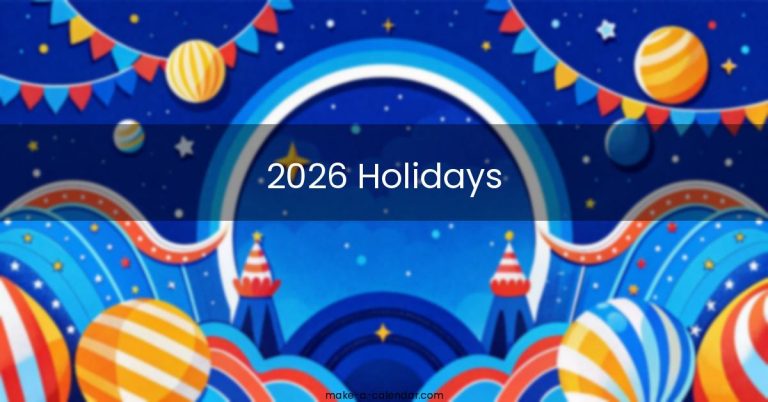 泰快樂 2026年公共+連假+特別假日多