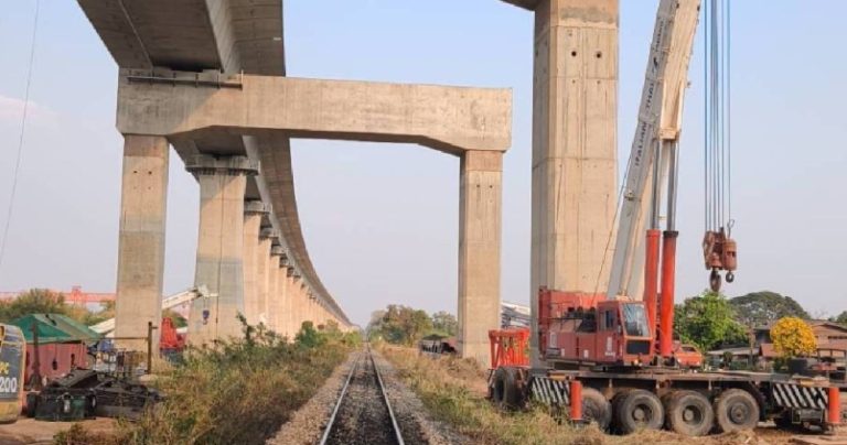 呵叻高鐵事故工地路段鐵路恢復通車