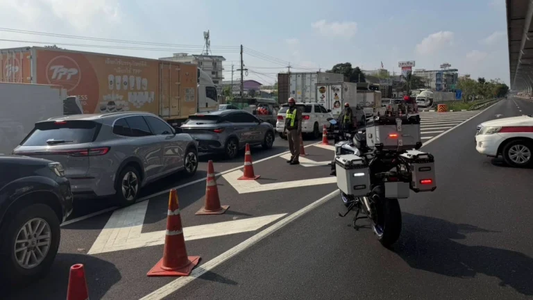 拉瑪二路交通管制 雙向主車道封閉