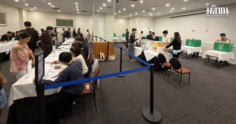 海外選舉登記人數 澳洲外籍泰人最踴躍