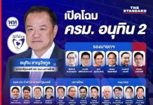 泰王御准阿努庭新內閣 等候公報