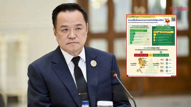 民調：曼谷與Z世代人群最不信任政府