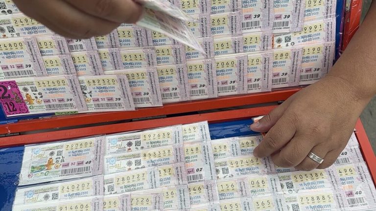 清邁彩券爆熱潮 幸運號碼五花八門