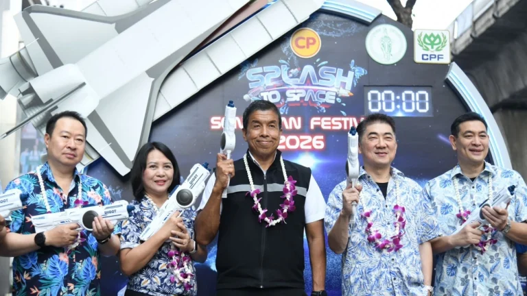 是隆宋干節活動辦3天 主題太空水戰