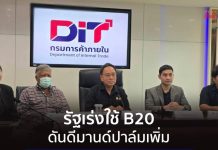 應對燃油危機 泰國加速推廣B20柴油