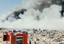 宋卡垃圾場大火失控 燒毀100萊