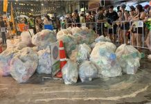 宋干節曼谷垃圾逾86噸