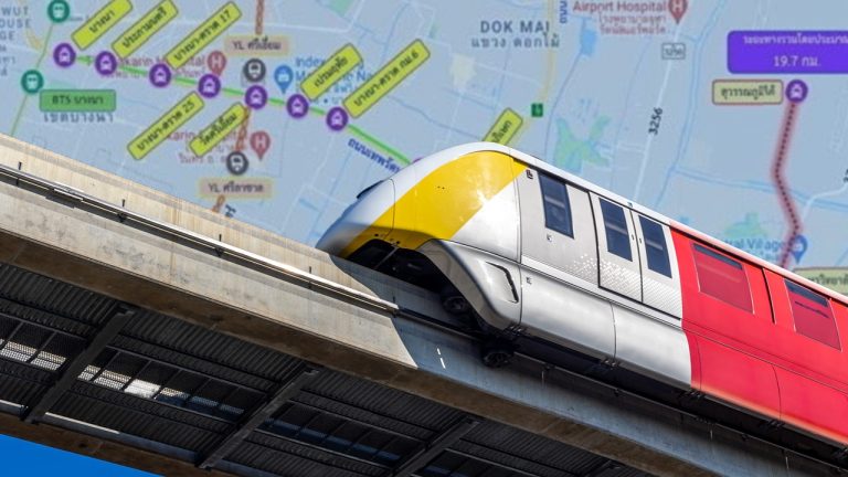 曼谷加速推進捷運灰銀藍三線建設