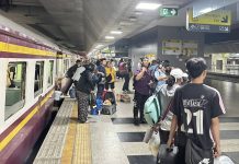 宋干節假期鐵路客運量超1126萬人次