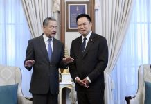 阿努庭歡迎王毅 準備調解泰柬衝突?