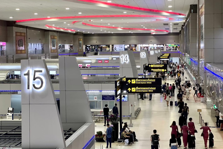 廊曼機場迎潑水節 估旅客破百萬