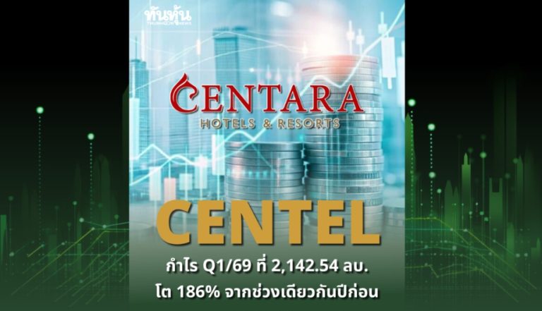 酒店與餐飲均走強 CENTEL首季淨利21.42億