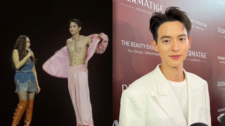James兌現承諾 演唱會脫衣秀腹肌
