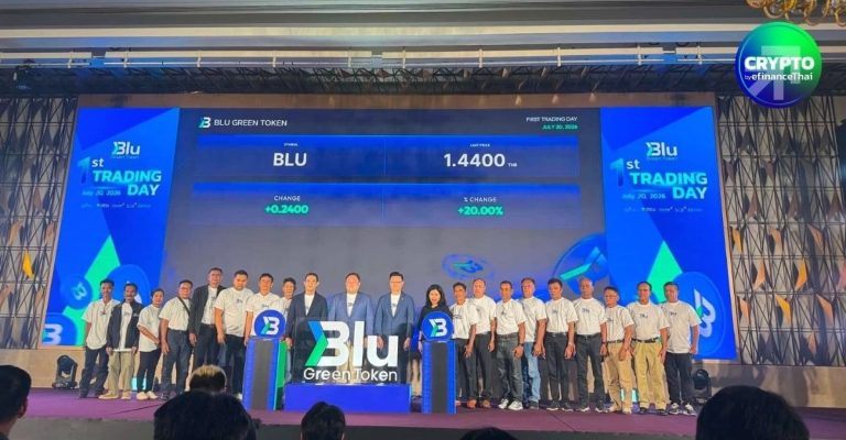 環保數位代幣BLU首日漲8%
