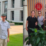 波昂科夫婦攜子考察北大預備留學