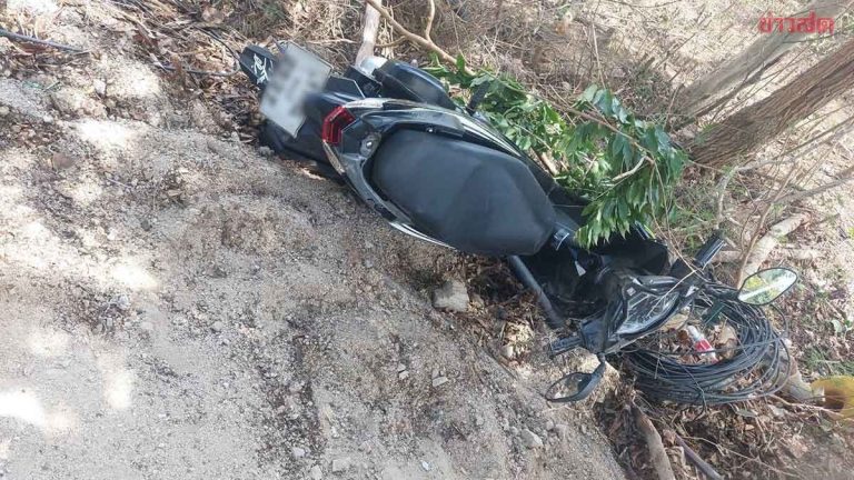 中國遊客騎摩托車失控彎道墜崖 父死女傷