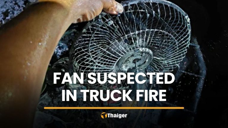 卡車起火 司機車內睡覺身亡