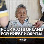 93歲老嫗捐地給僧侶醫院