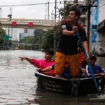 曼谷市府警告：避開37條積水道路！