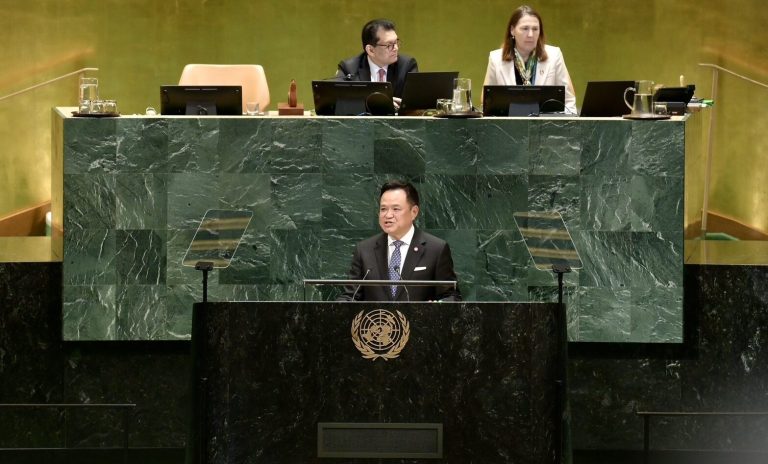 阿努庭在聯合國演說 攜手建設和平與共榮