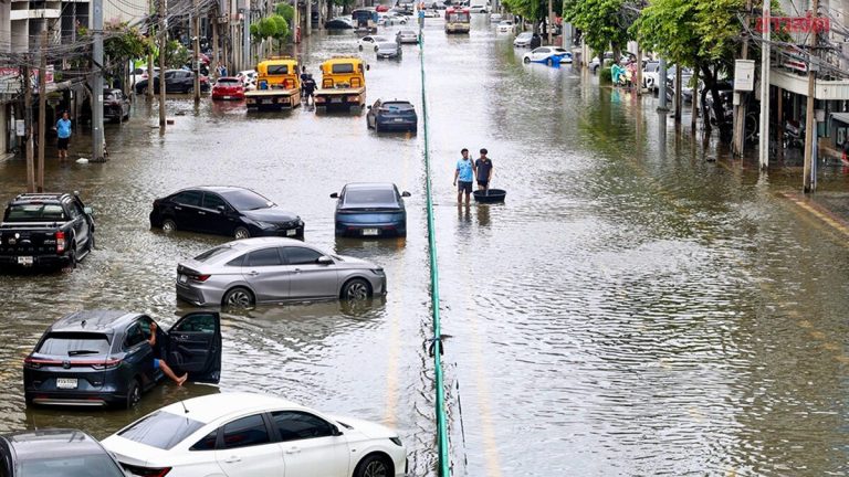 Viriya：全泰逾4000輛汽車遭洪水損壞