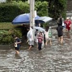 帕塔納干-詩納卡琳路積水居高不下