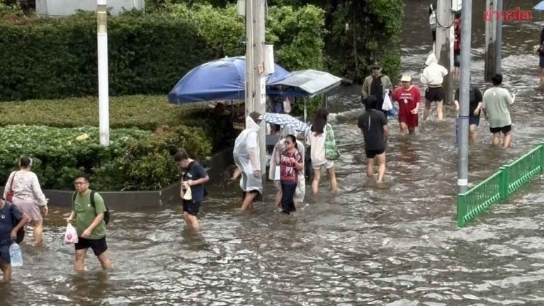 帕塔納干-詩納卡琳路積水居高不下