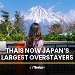 泰公民居在日逾期居留人數第一