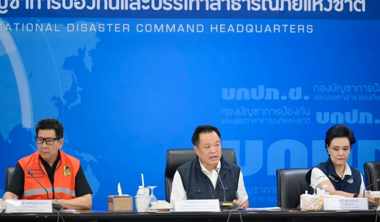 應對4-10日降雨 阿努庭部署防洪準備